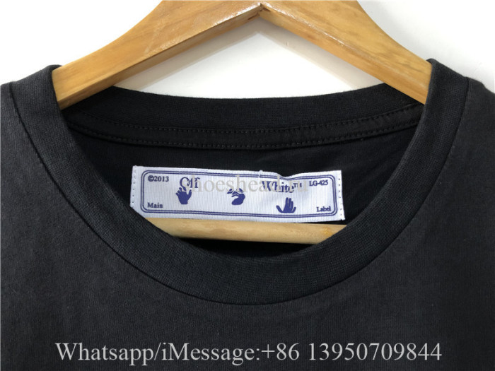 Off-White Black Mona Lisa T-Shirt