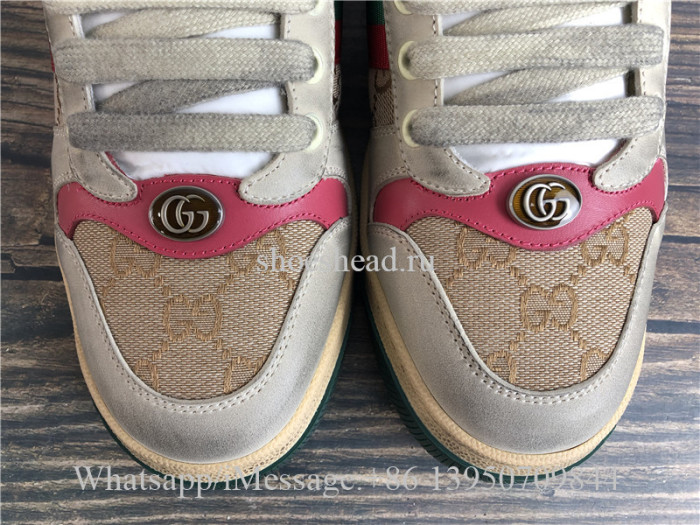 Super Quality Gucci Screener Leather Sneaker