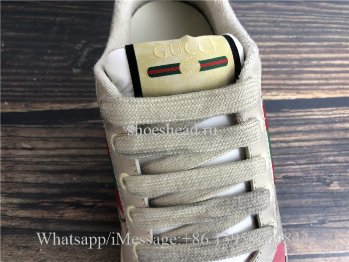 Super Quality Gucci Screener Leather Sneaker