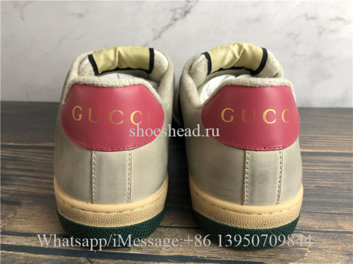 Super Quality Gucci Screener Leather Sneaker