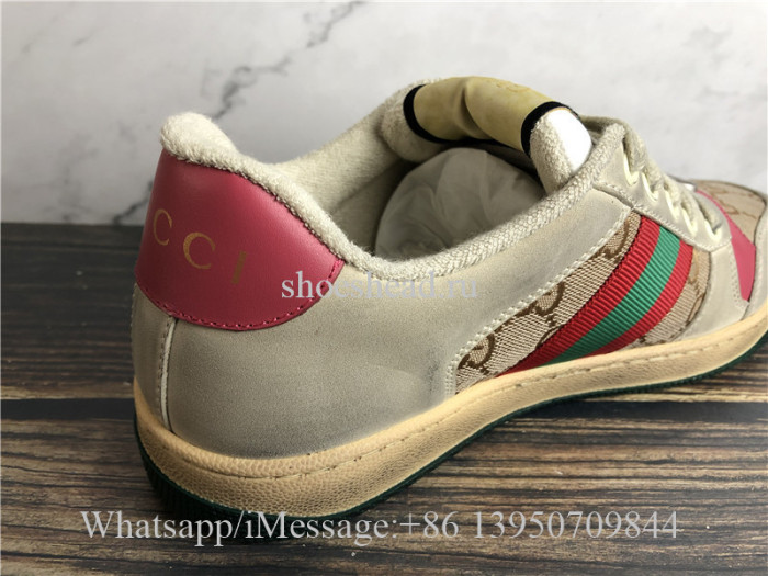 Super Quality Gucci Screener Leather Sneaker