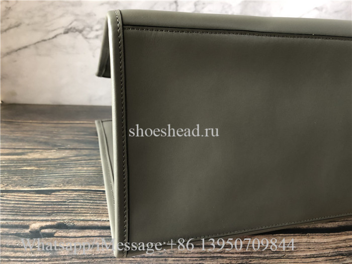 Original Fendi Calfskin Plexiglass Medium Sunshine Shopper Tote Moon Bag