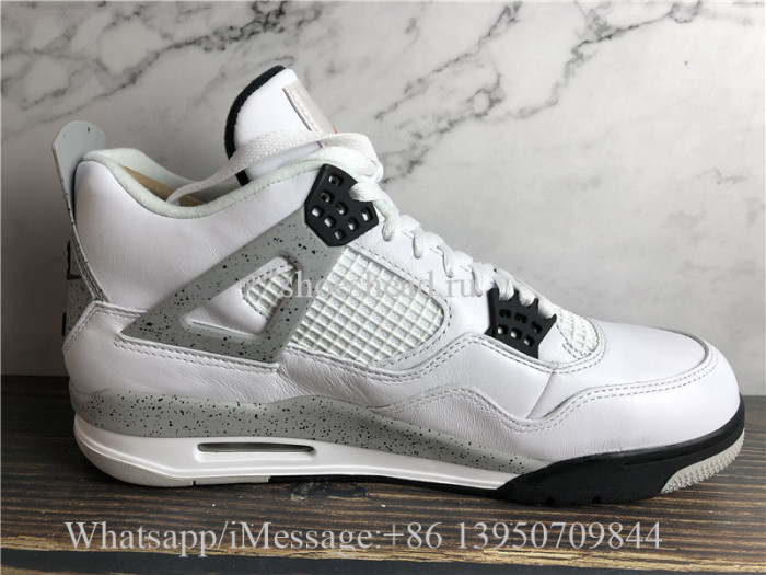 Super Quality Air Jordan 4 Retro White Cement