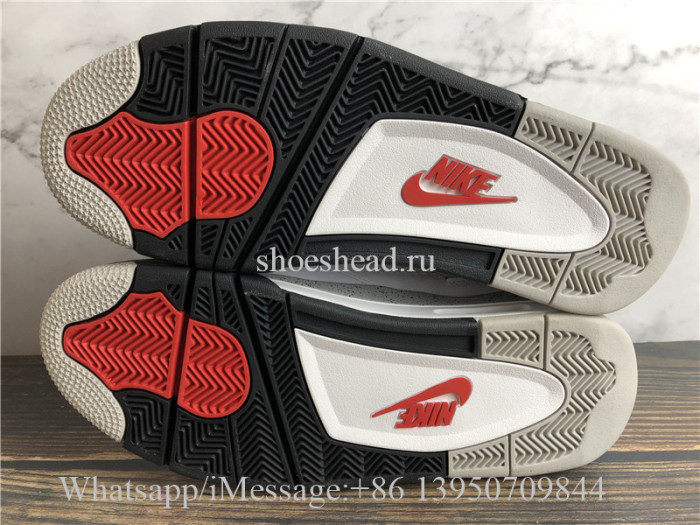 Super Quality Air Jordan 4 Retro White Cement
