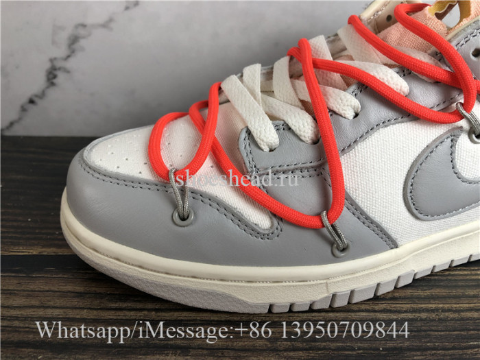 Off White x Nike Dunk Low Lot 06 Of 50
