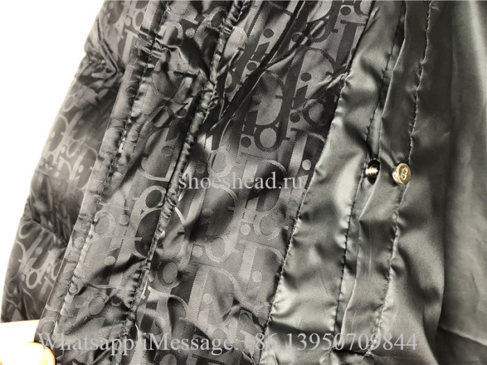 Dior Oblique Puffer Blouson Electric Jacket Black