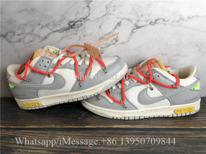 Off White x Nike Dunk Low Lot 06 Of 50