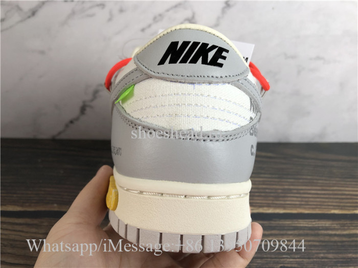 Off White x Nike Dunk Low Lot 06 Of 50