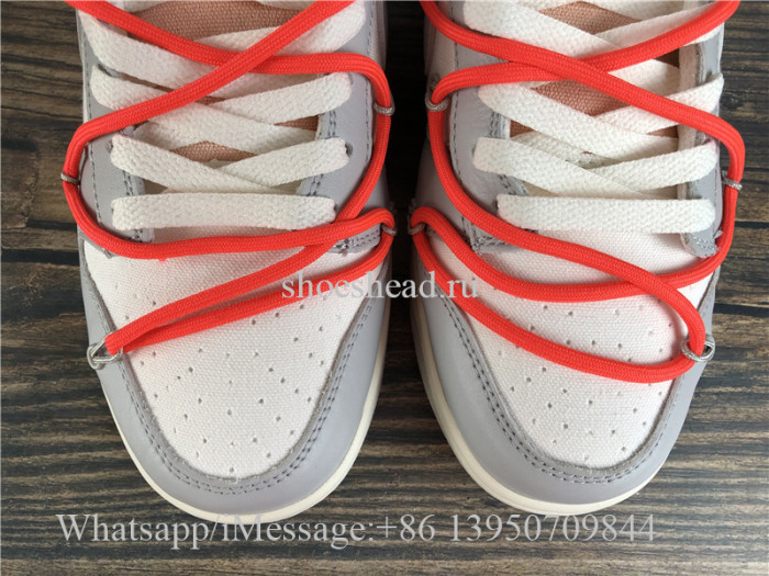 Off White x Nike Dunk Low Lot 06 Of 50