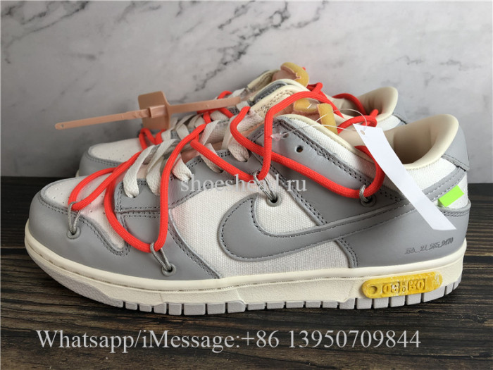 Off White x Nike Dunk Low Lot 06 Of 50
