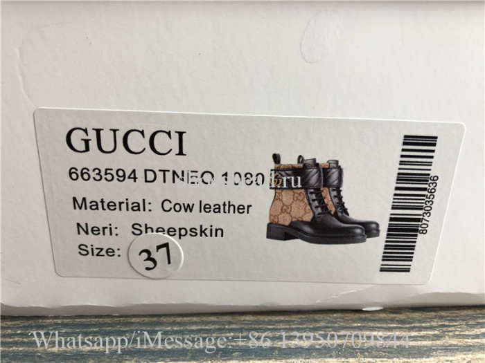 Gucci Women's Ankle Boot With Double G