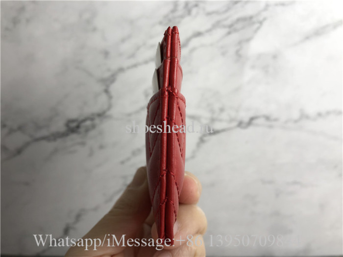 Original Gucci GG Marmont Cardcase Red