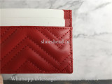 Original Gucci GG Marmont Cardcase Red