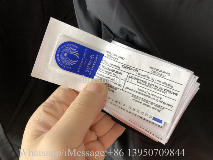 Canada Goose Black Down Jacket Coat