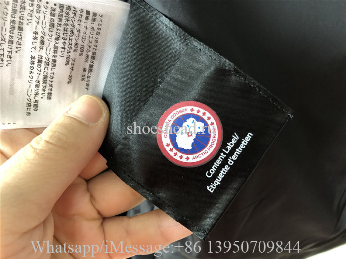 Canada Goose Black Down Jacket Coat