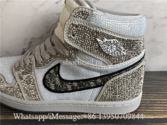 Air Jordan 1 Retro High High Dior Glitter