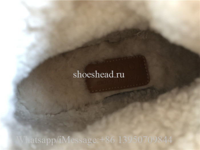 Gucci Fria Logo-Pattern Merino-wool Ankle Boots