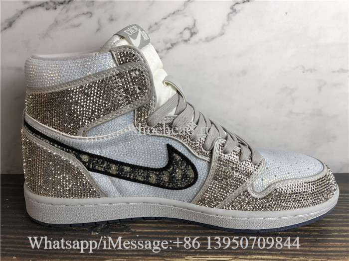 Air Jordan 1 Retro High High Dior Glitter