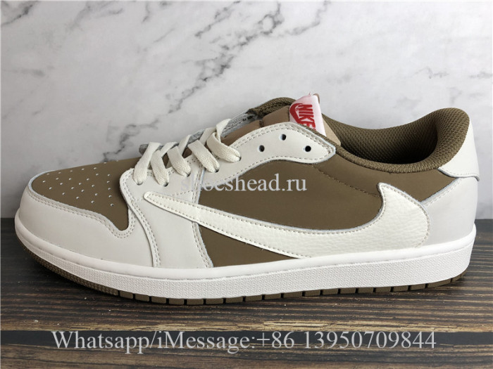 Travis Scott x Air Jordan 1 Low Reverse Mocha