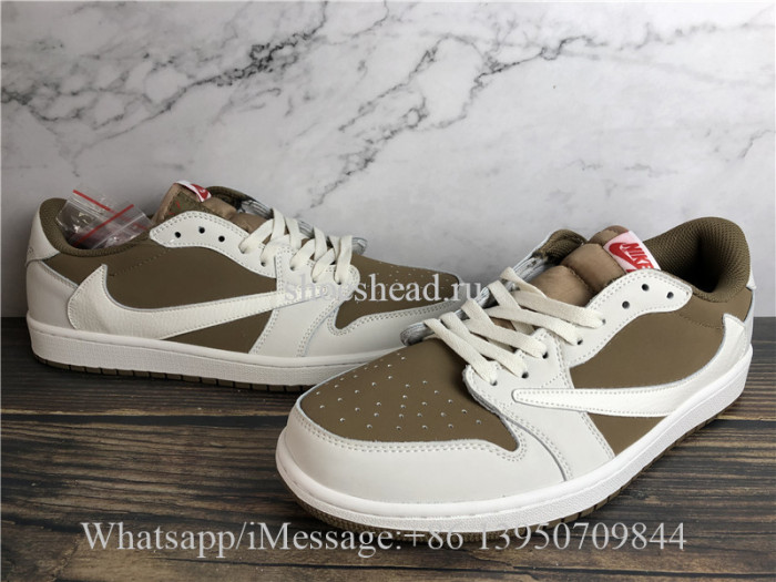 Travis Scott x Air Jordan 1 Low Reverse Mocha