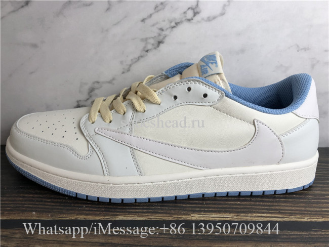 Air Jordan 1 Low Military Blue x Travis Scott x Fragment
