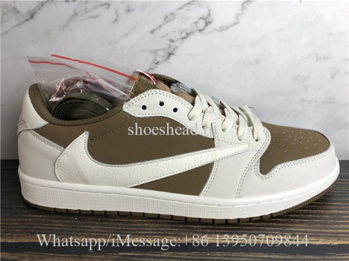 Travis Scott x Air Jordan 1 Low Reverse Mocha