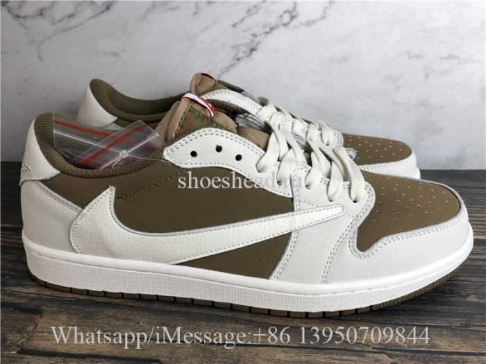 Travis Scott x Air Jordan 1 Low Reverse Mocha