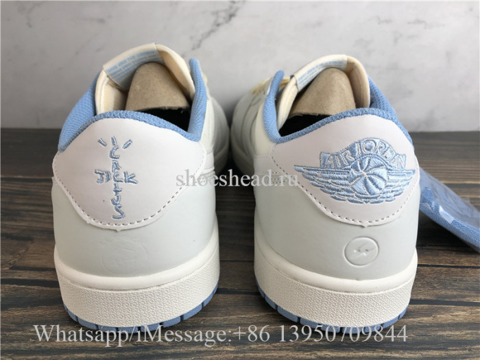 Air Jordan 1 Low Military Blue x Travis Scott x Fragment