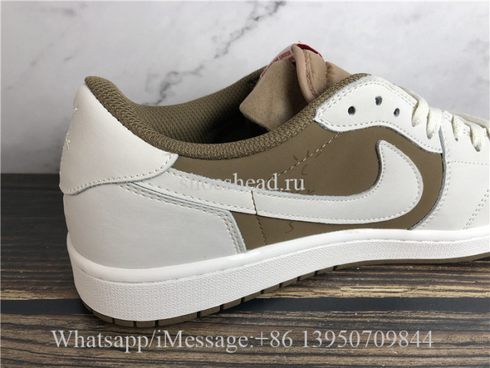 Travis Scott x Air Jordan 1 Low Reverse Mocha