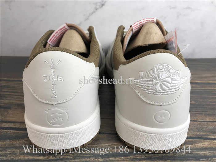 Travis Scott x Air Jordan 1 Low Reverse Mocha