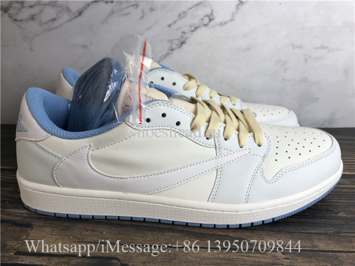 Air Jordan 1 Low Military Blue x Travis Scott x Fragment