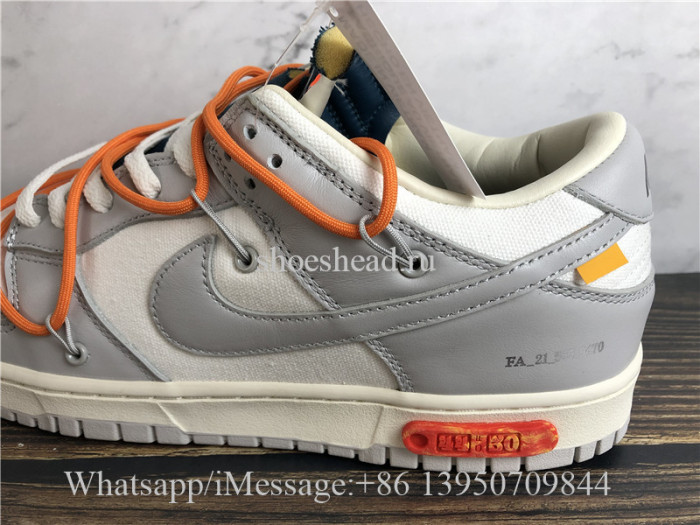 Off White x Nike Dunk Low Lot 44 Of 50