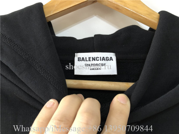 Balenciaga Black Hoodies