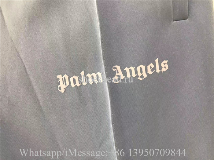 Palm Angels Sport Jacket And Pants Light Blue