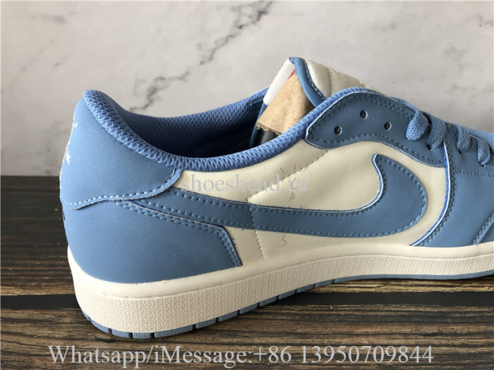 Travis Scott x Air Jordan 1 Low University Blue
