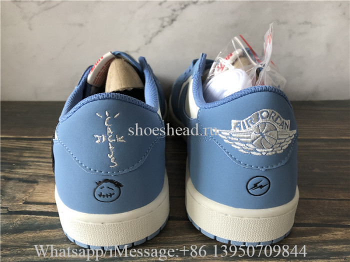 Travis Scott x Air Jordan 1 Low University Blue