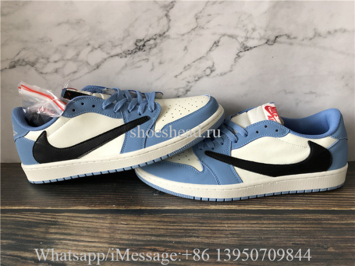Travis Scott x Air Jordan 1 Low University Blue