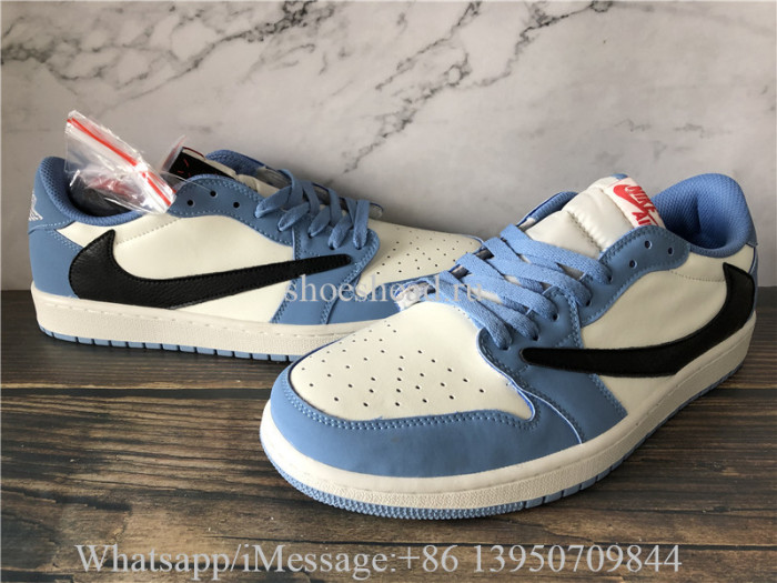 Travis Scott x Air Jordan 1 Low University Blue