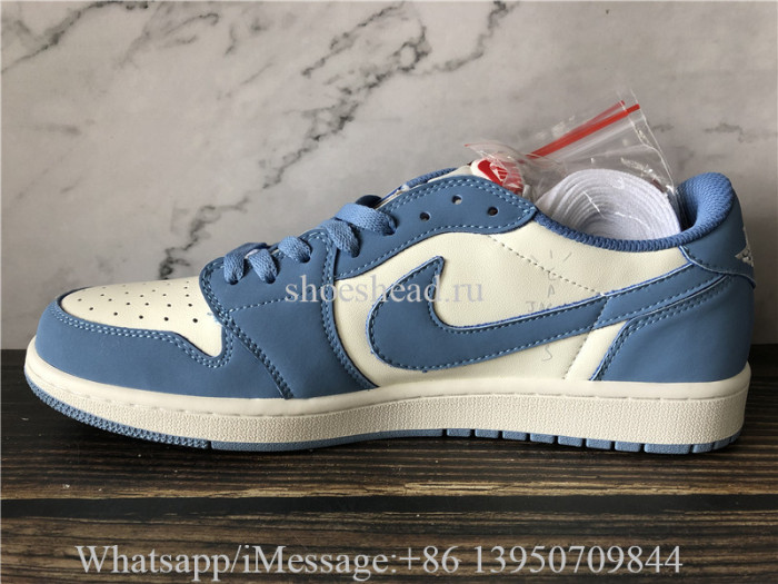Travis Scott x Air Jordan 1 Low University Blue