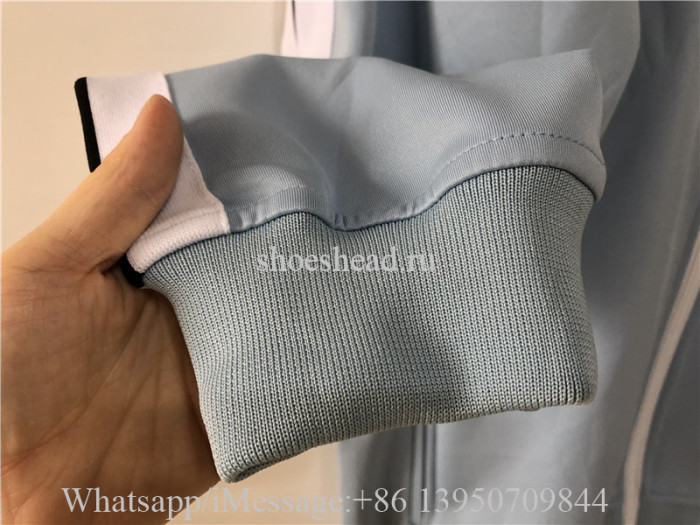 Palm Angels Sport Jacket And Pants Light Blue