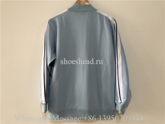 Palm Angels Sport Jacket And Pants Light Blue