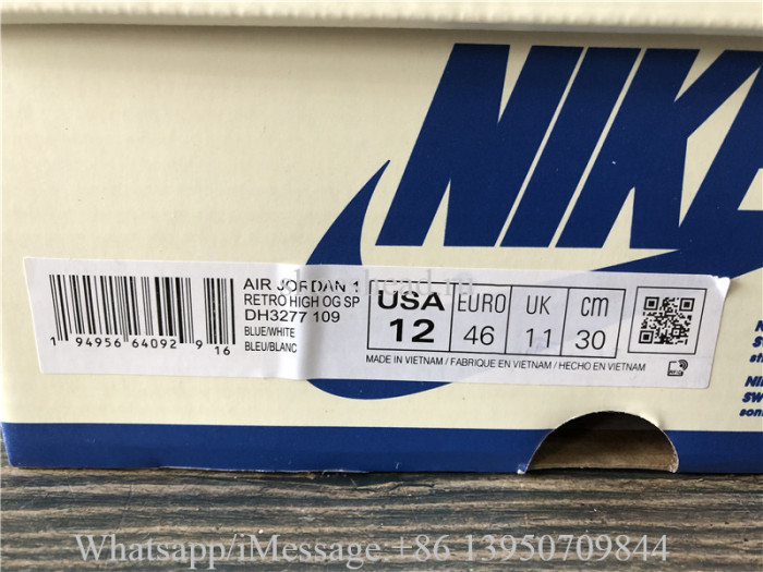 Travis Scott x Air Jordan 1 Low University Blue