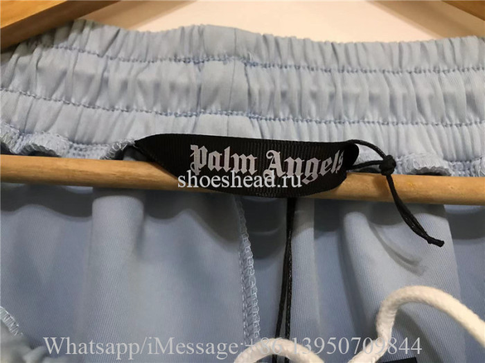Palm Angels Sport Jacket And Pants Light Blue