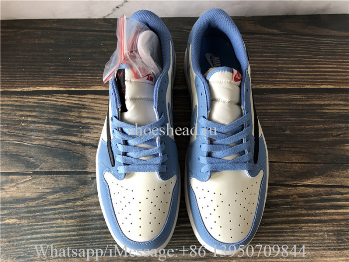 Travis Scott x Air Jordan 1 Low University Blue
