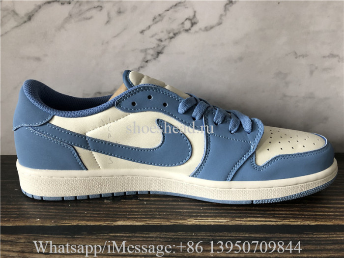 Travis Scott x Air Jordan 1 Low University Blue