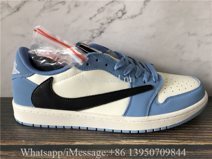 Travis Scott x Air Jordan 1 Low University Blue