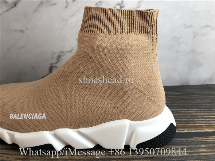 Balenciaga Speed Trainer Beige White