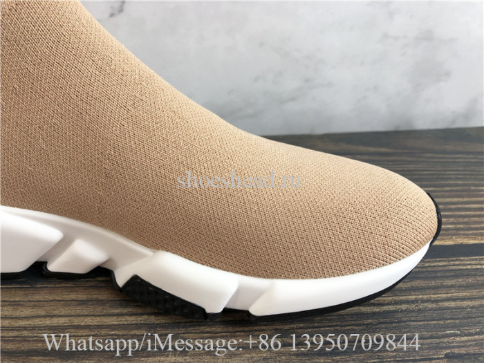 Balenciaga Speed Trainer Beige White