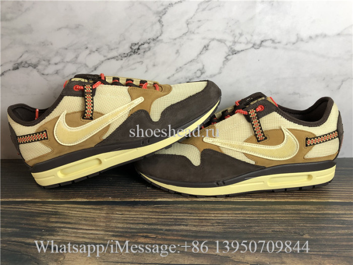 Travis Scott x Nike Air Max 1 Baroque Brown