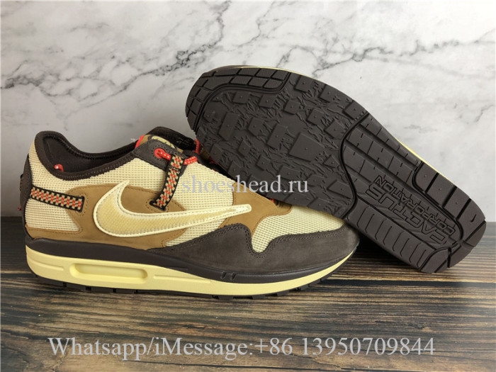 Travis Scott x Nike Air Max 1 Baroque Brown